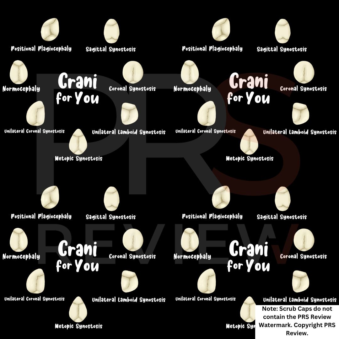 Crani for You Plastic Surgery Scrub Cap