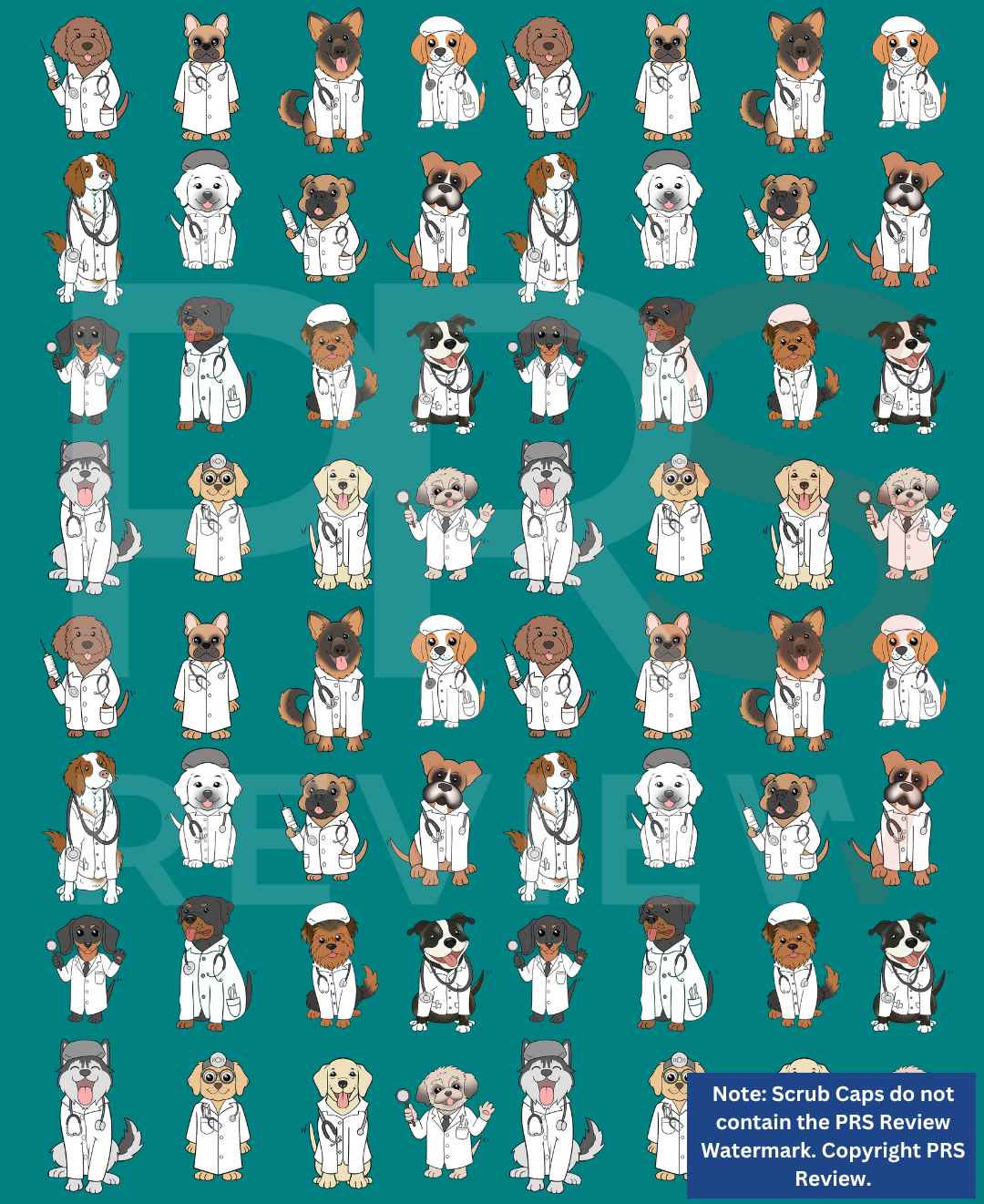 "Dogtor" Dog Surgery Scrub Cap