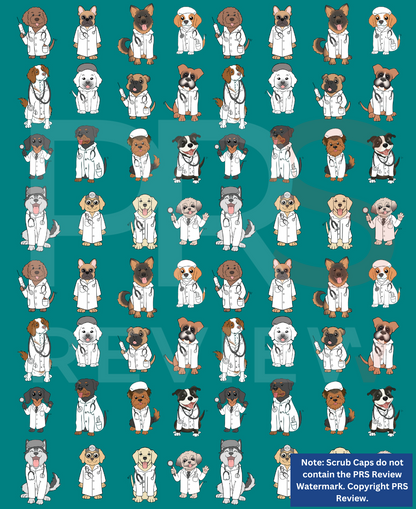 "Dogtor" Dog Surgery Scrub Cap